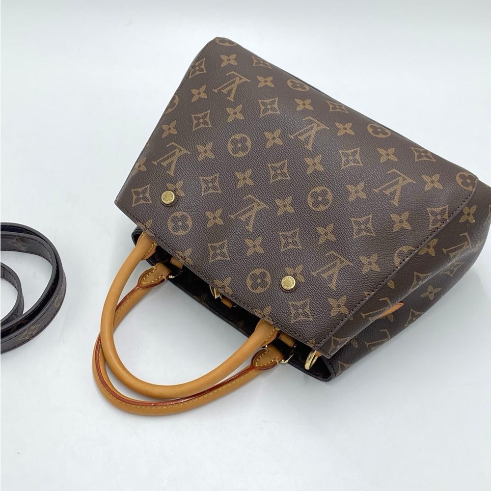 Louis Vuitton Brown Monogram Shoulder Bag